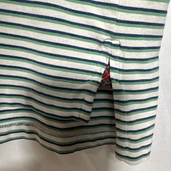 Polo Golf Ralph Lauren Stretch Lisle Men's XL TG Polo Shirt Green Striped - Picture 6 of 12